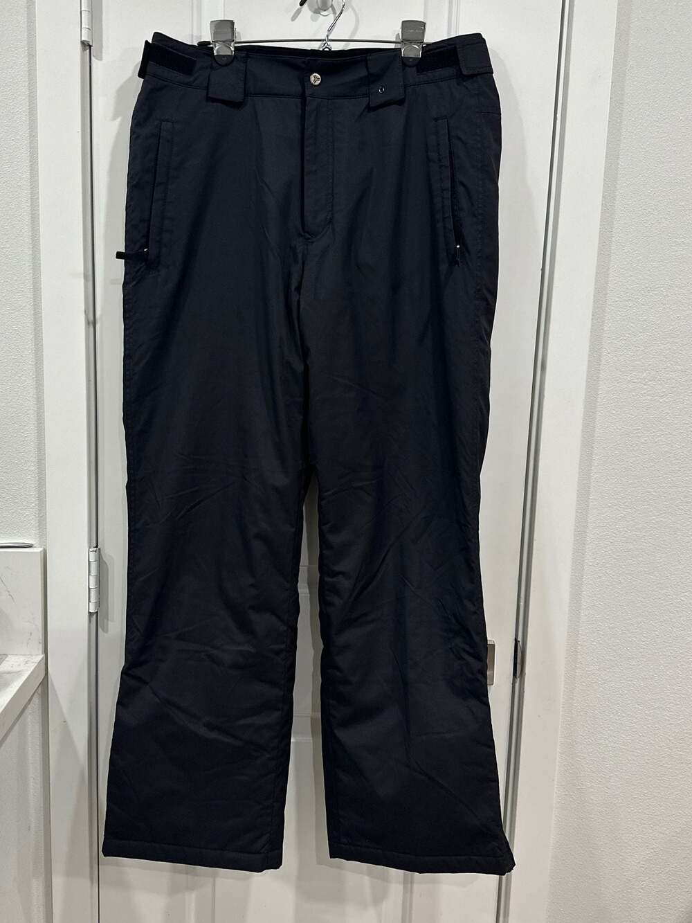 Fera Men's Black Insulated Waterproof Ski Pants Size 34R